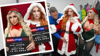 Mrs Claus milfjei ellopják és megdugják a tündéreket
